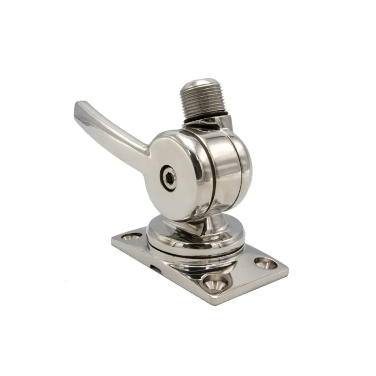 Shakespeare Deck Ratchet Mount 1"-14, Low Profile - S/S, Easy Install 6187