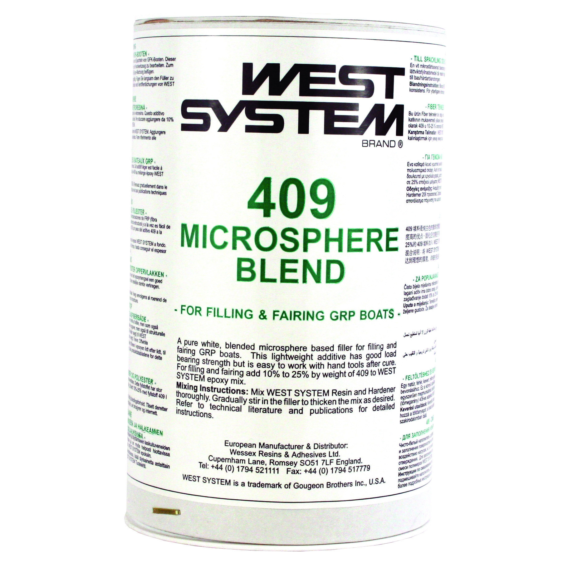 West System 409 Microsphere Blend Filler 100g