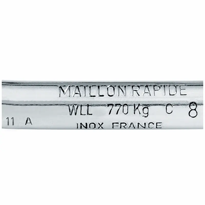 Maillon Rapide Load Stamped Stainless Steel Quick Link
