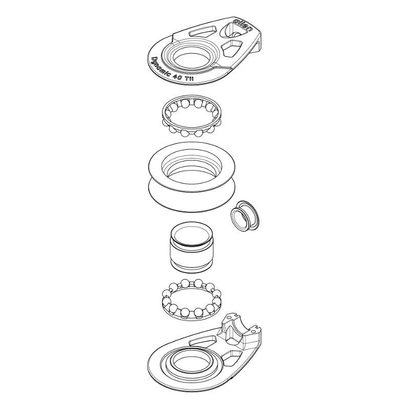 Allen 20mm Dynamic Single Tii-On with Dyneema® Soft Shackle AL-2020-TII-S