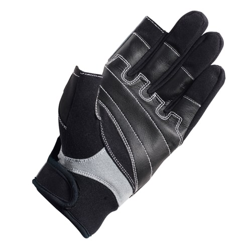 Crewsaver Three Finger Glove Black Junior