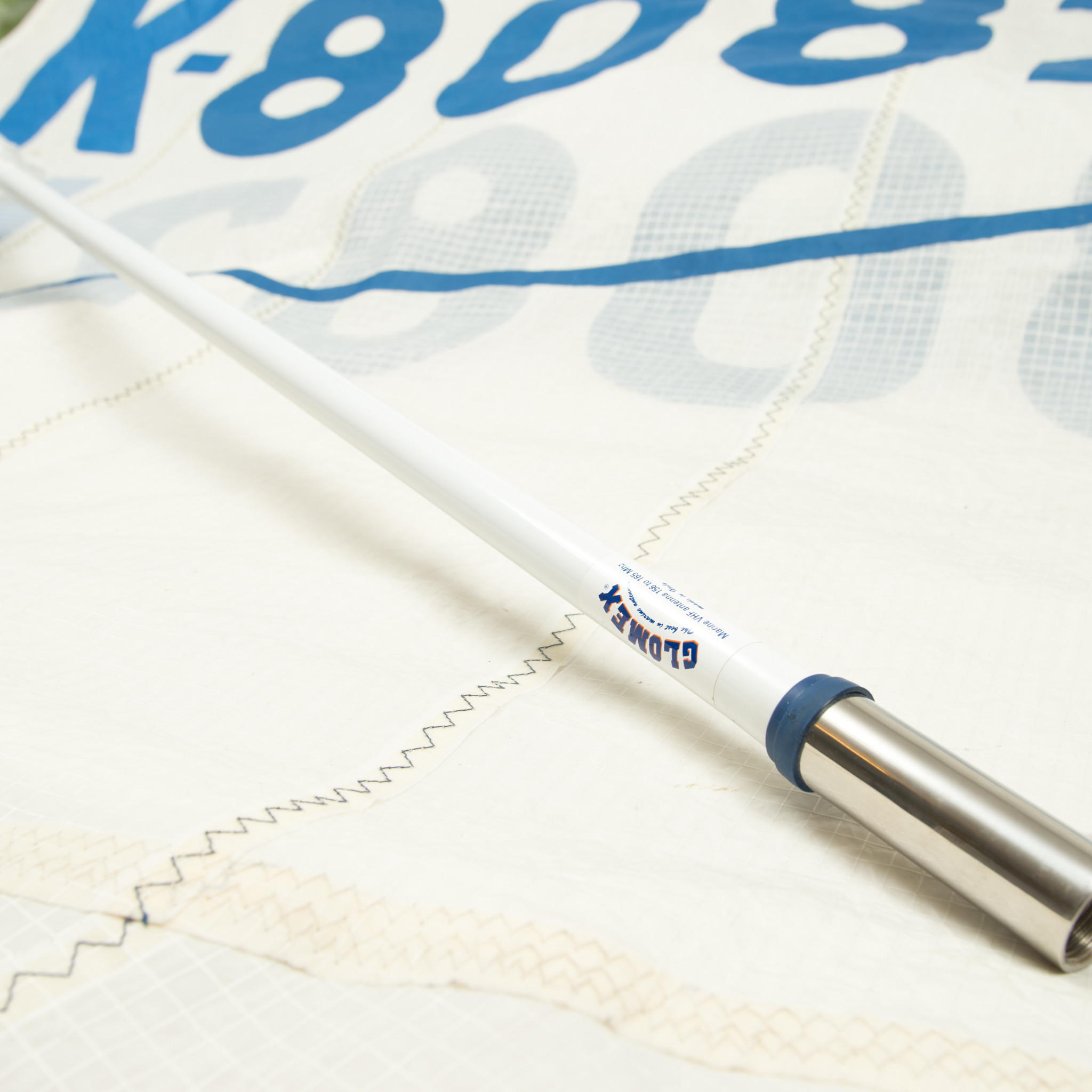 Glomex VHF Antenna 2.4m Fibreglass RA1206CR