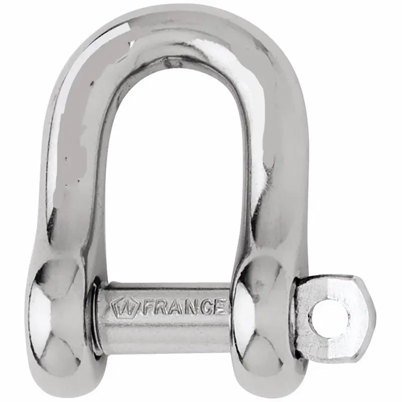 Wichard Forged Stainless Steel Captive Pin D Shackle