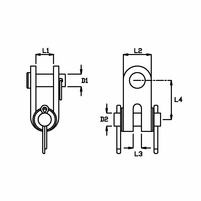 Blue Wave Stainless Steel Double Jaw Toggle