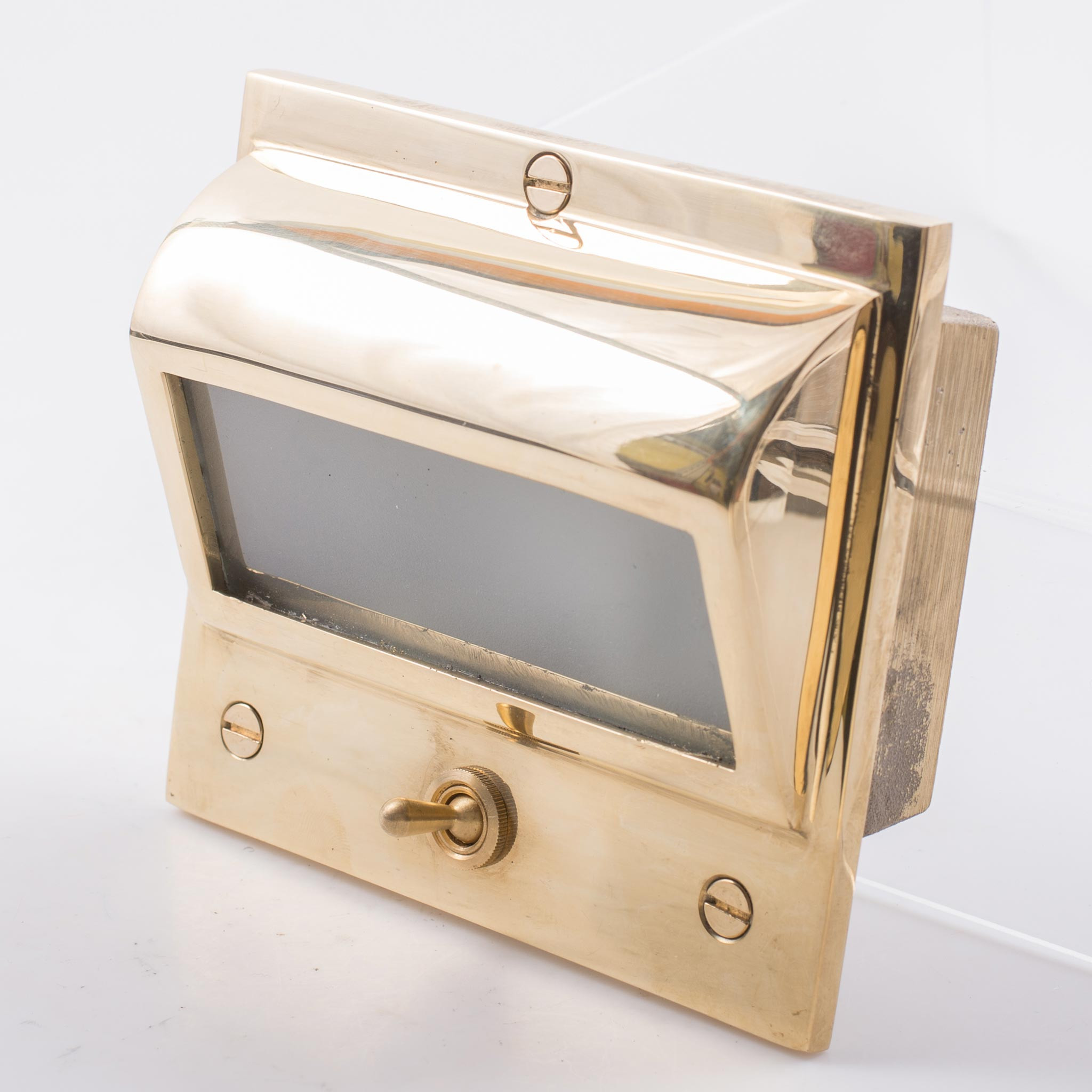 Davey and Co. Berth Light Recessed Brass