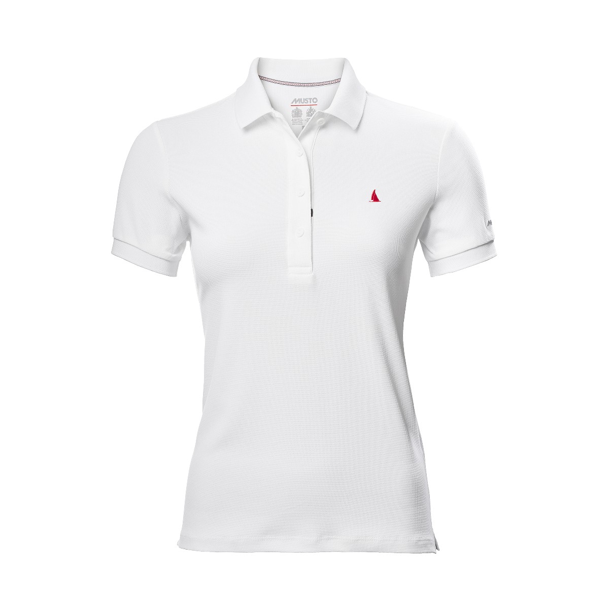Musto Womens Evolution Pro Lite Short Sleeve Polo Shirt White