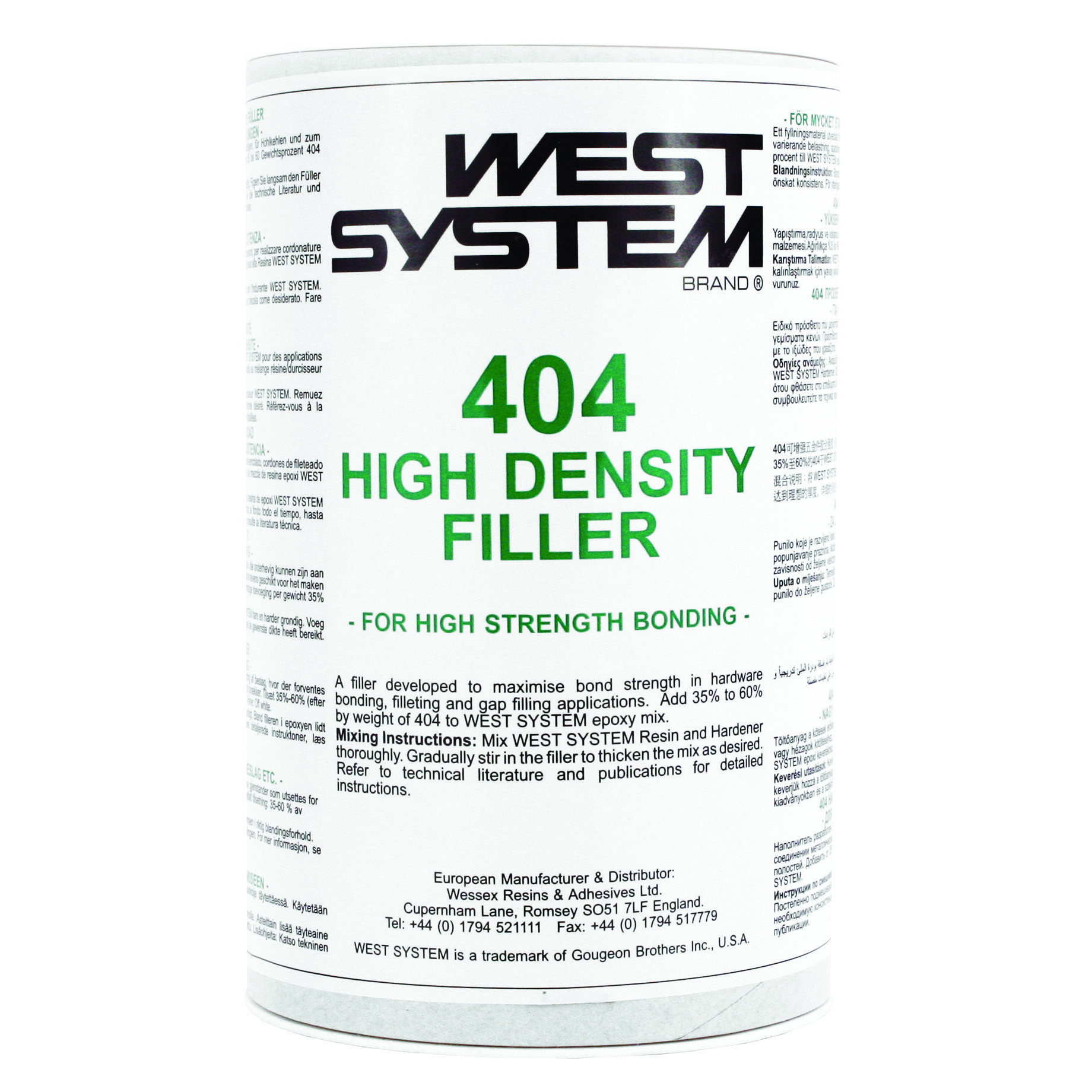 West System 404 High Density Filler 250g