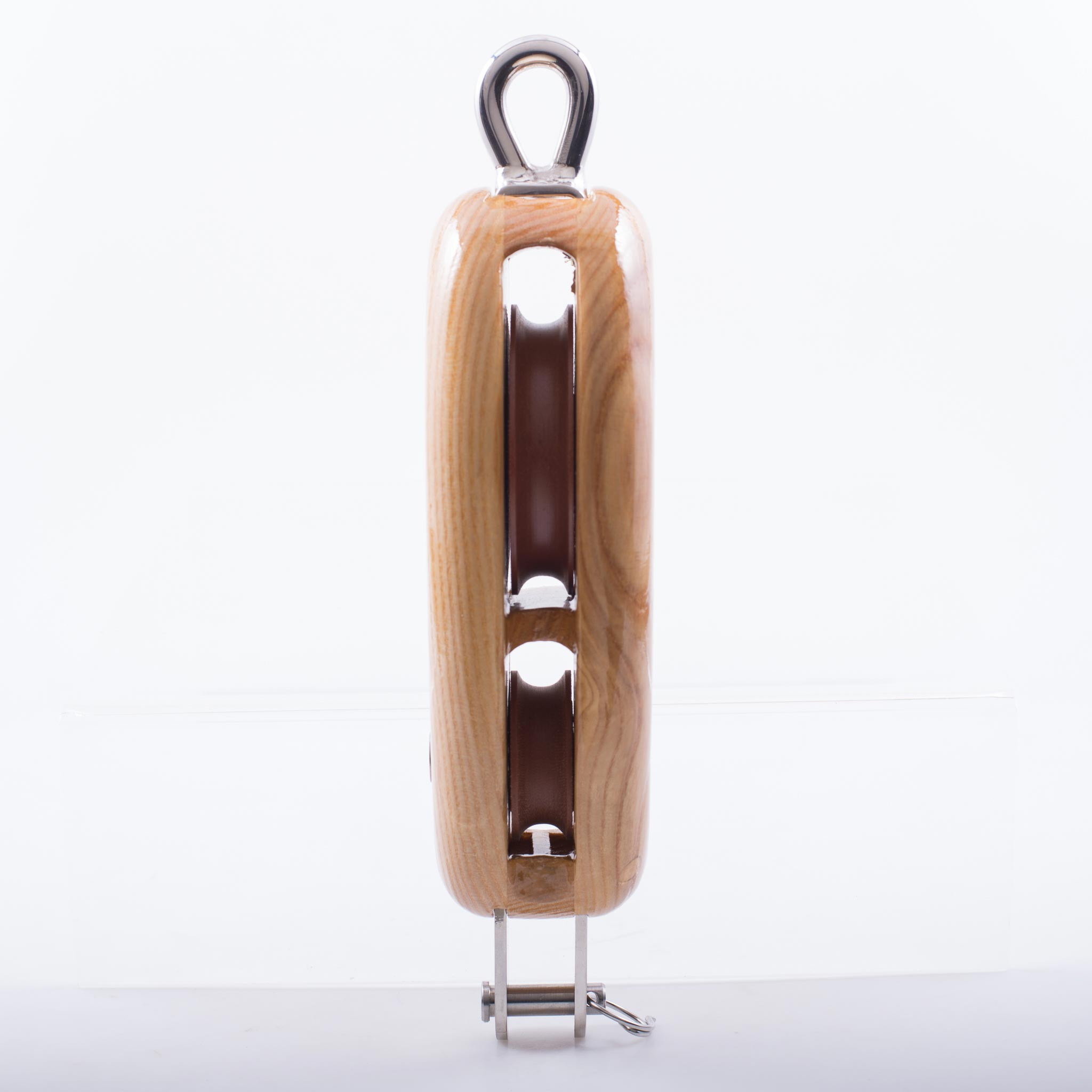 Davey and Co. Single Ash Block with Fiddle and Becket