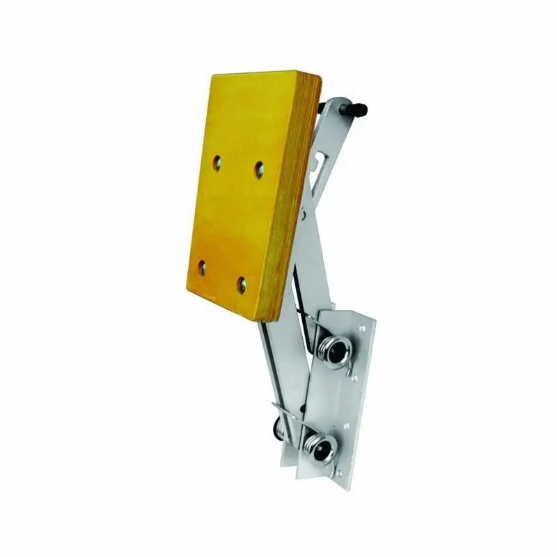 Outboard Engine Bracket Aluminium c/w Wood Pad up to 15hp (40kg)