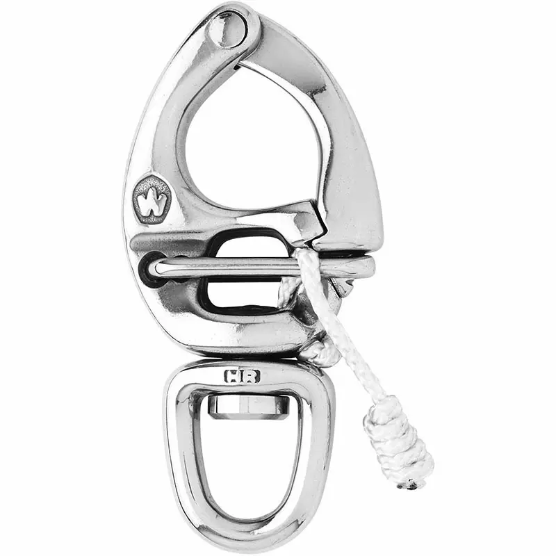 Wichard Forged Stainless Steel Swivel Eye Quick Release Snap Shackle