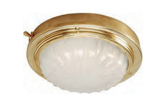 Davey and Co. Light Brass With Switch