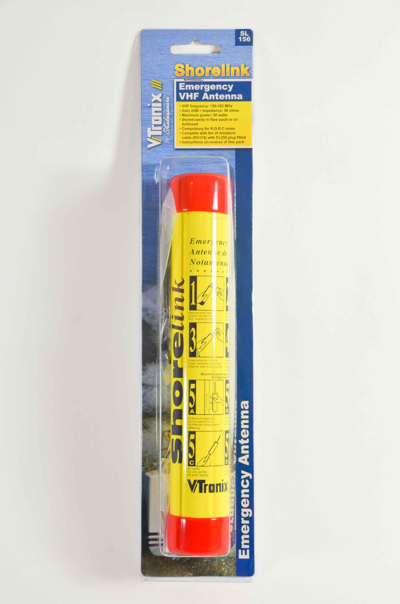 V-Tronix Shorelink Emergency VHF Antenna SL56