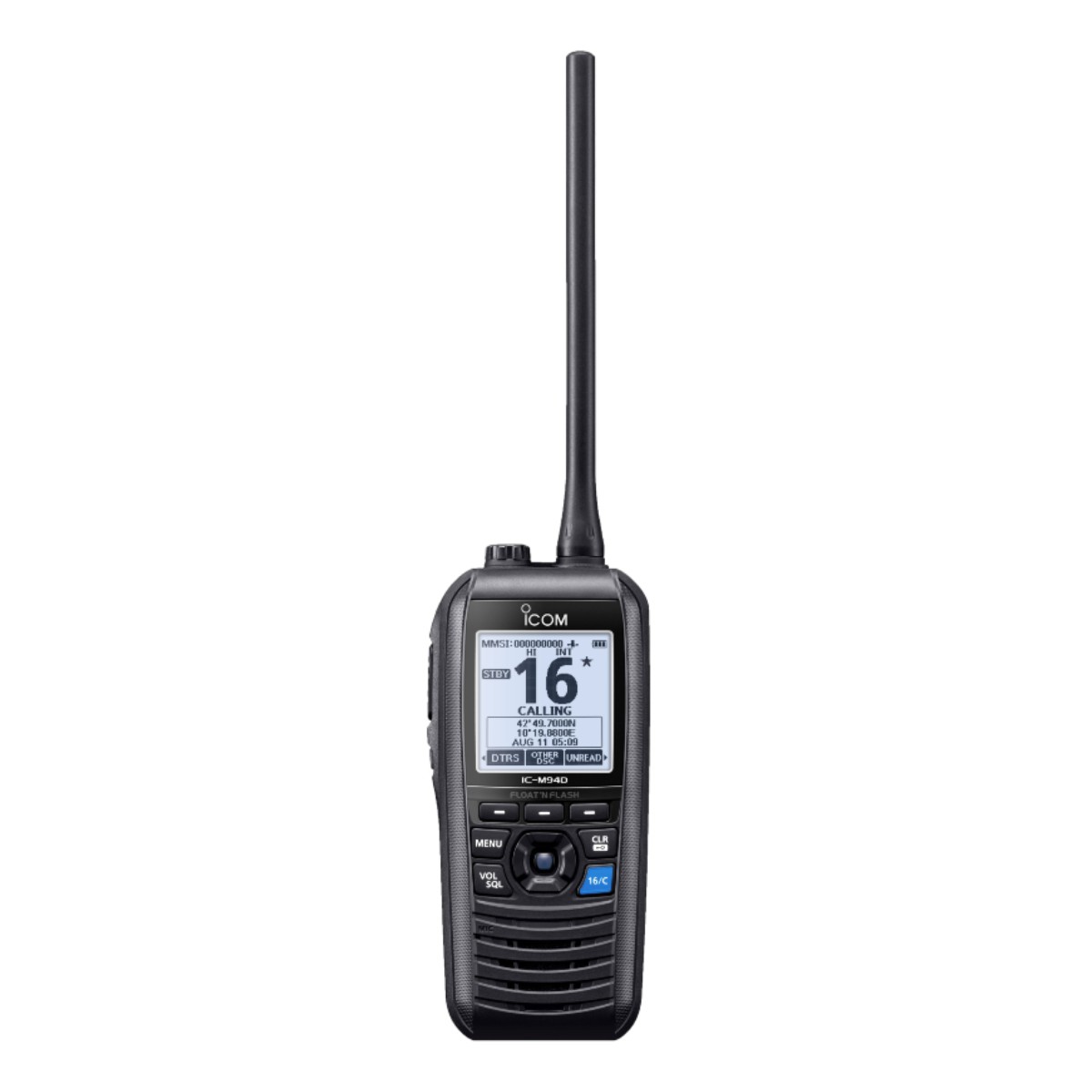 Icom M94DE Handheld DSC VHF Radio with AIS Receiver