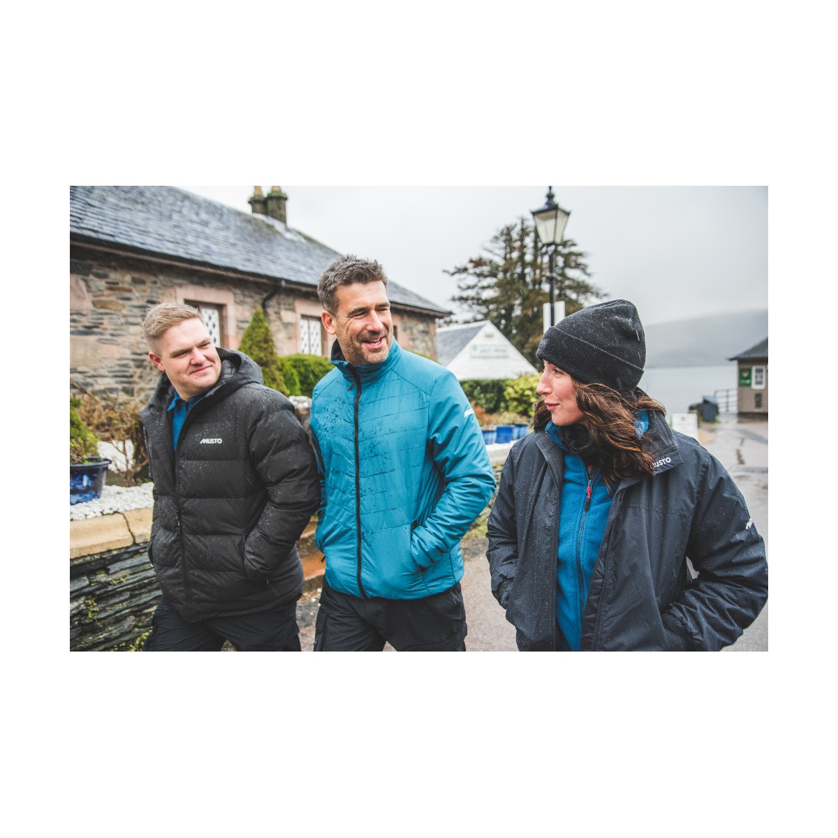 Musto Corsica PrimaLoft Funnel Jacket Cove Blue