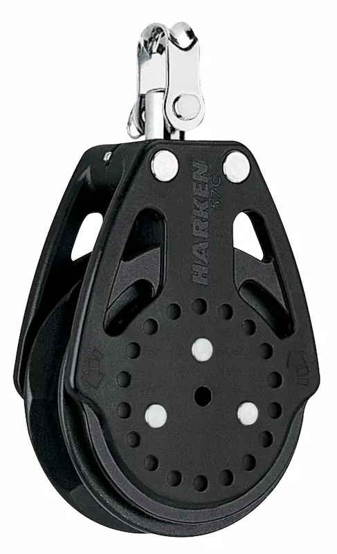 Harken 57mm Carbo Ratchamatic® Block with Swivel 2625