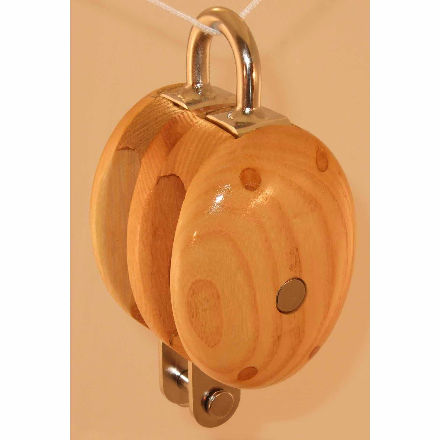 Davey and Co. Double Ash Block with Becket Fixed Head