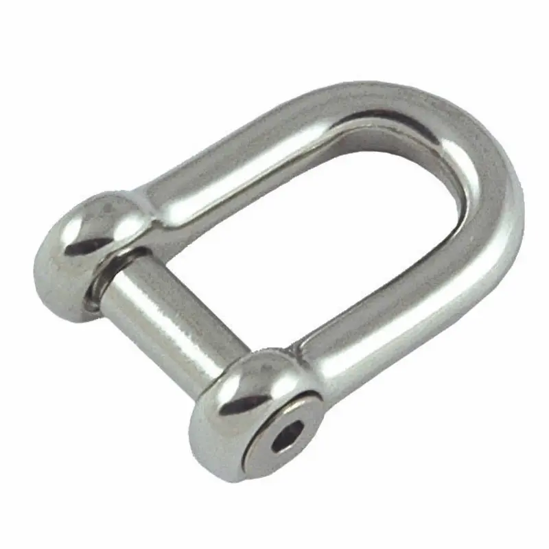 Stainless Steel Flush Allen Head D Shackle