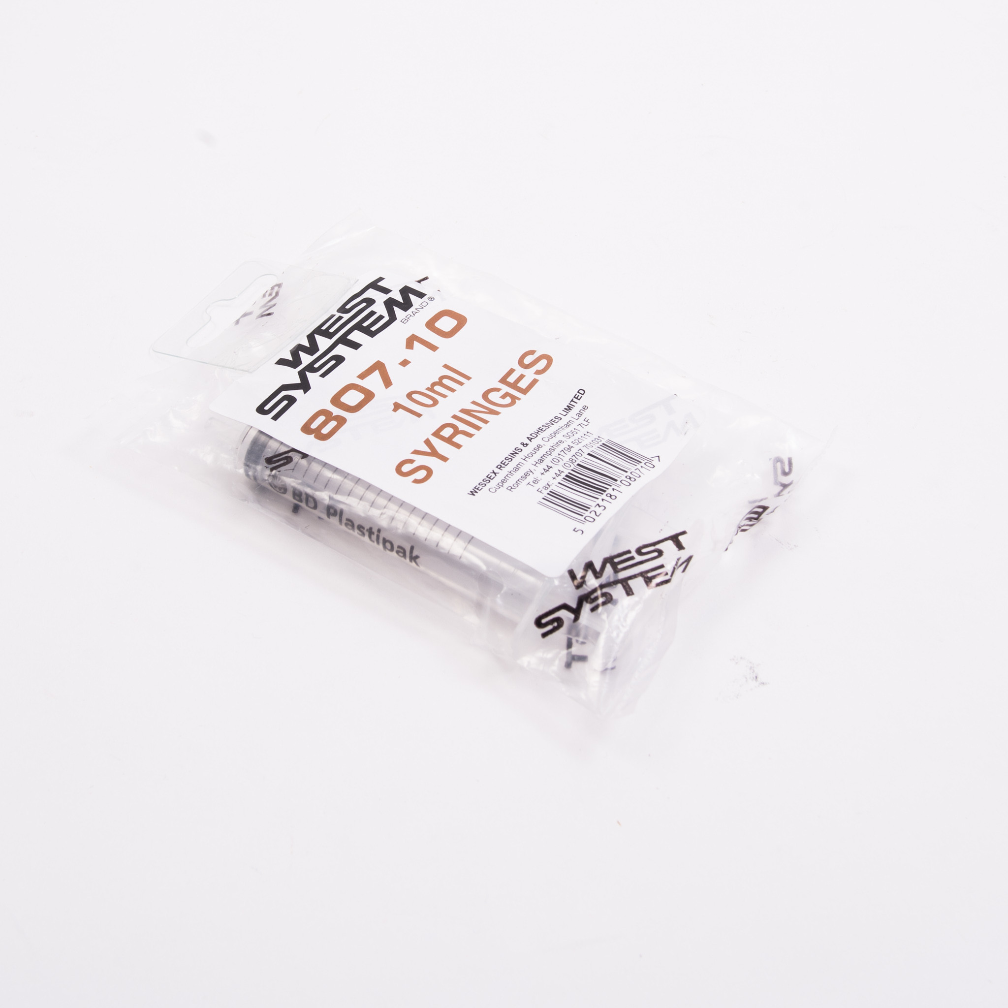 West System 807-10 Syringes 10ml 2 Pack
