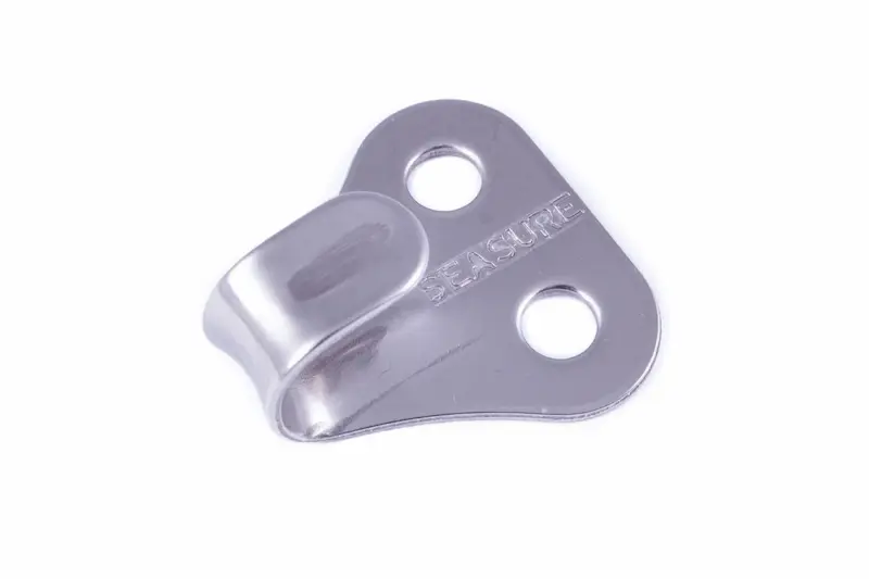 Seasure Flat Reefing Hook Stainless Steel 4pk 25.15