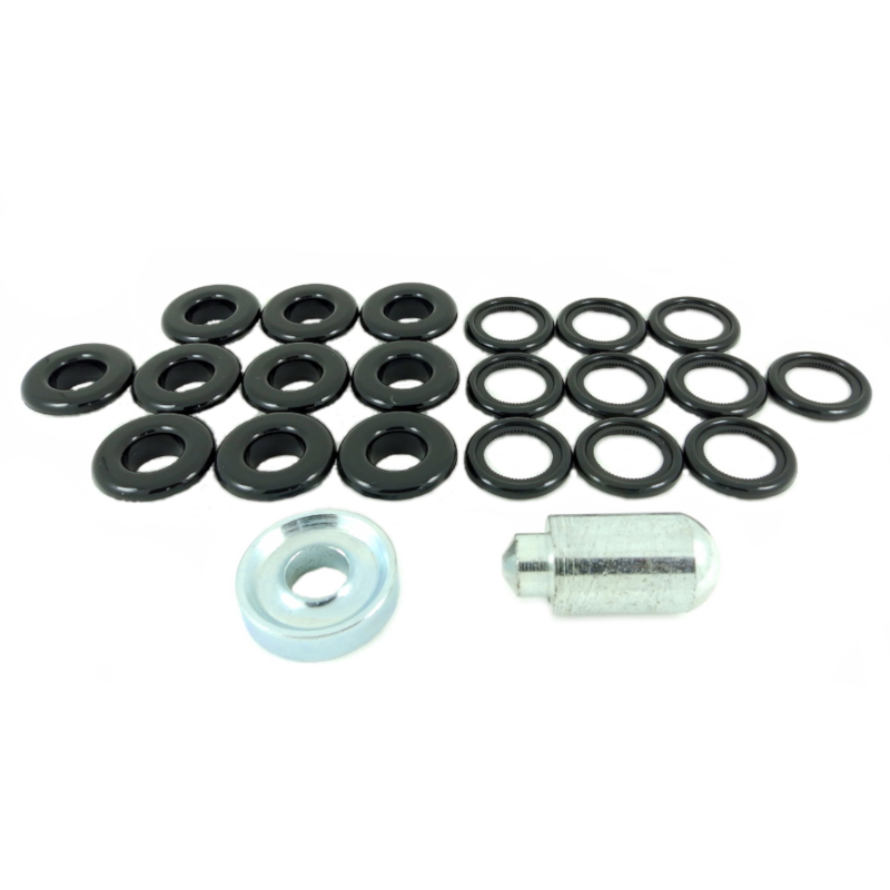 Eyelet Kit Plastic Black