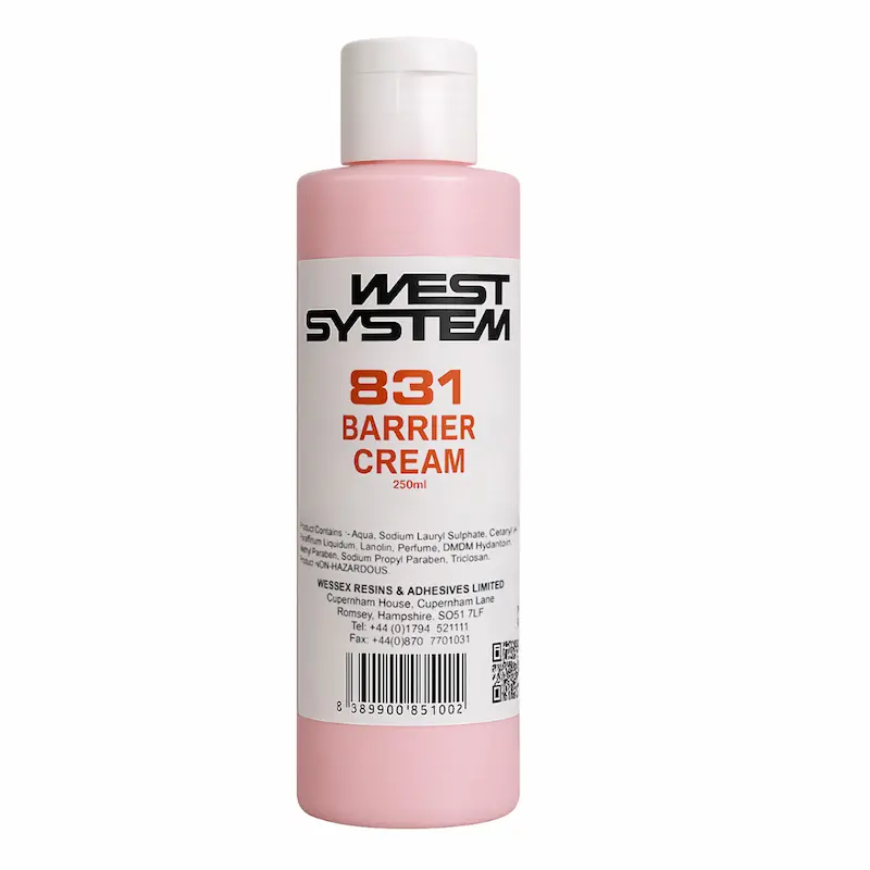 West System 831 Barrier Cream 250ml