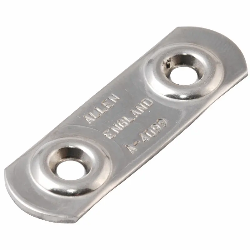 Allen Toe Strap Plate Stainless Steel x2 AL-4099