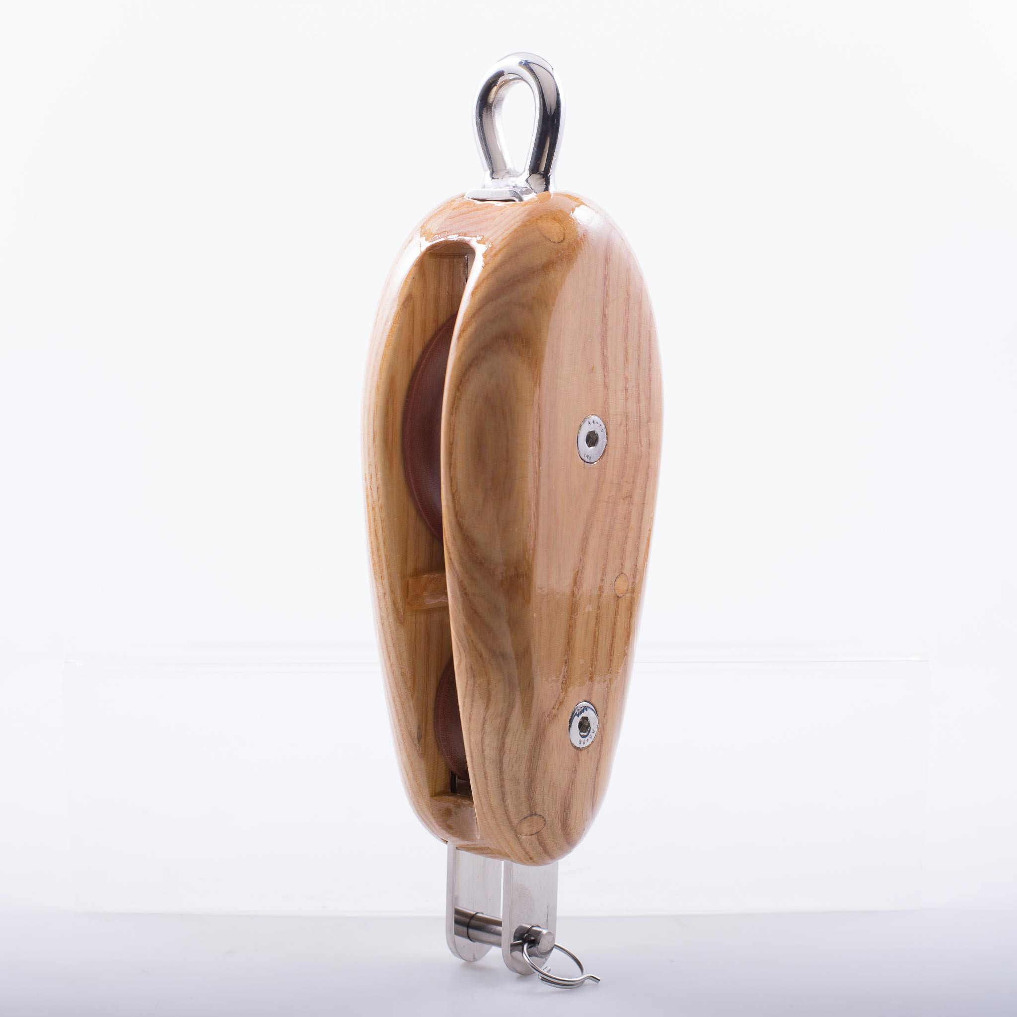 Davey and Co. Single Ash Block with Fiddle and Becket