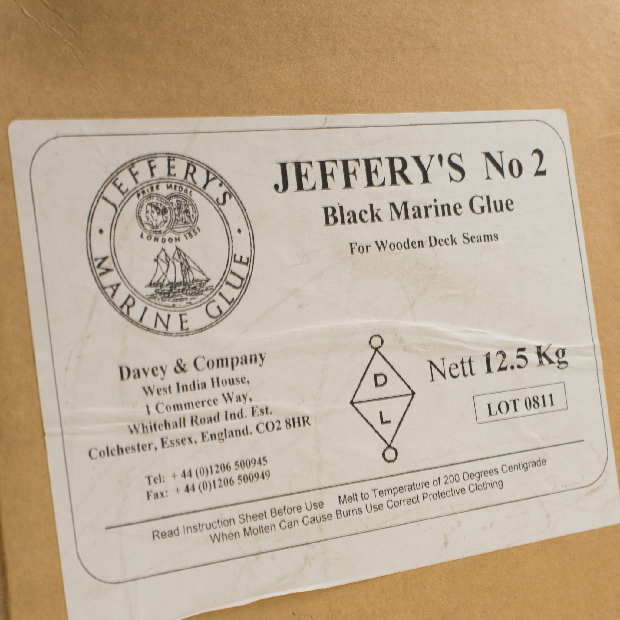 Davey and Co. Jeffery's No.2 12.5kg