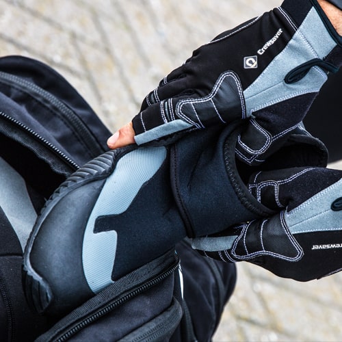 Crewsaver Granite Shoe 3mm Neoprene Black