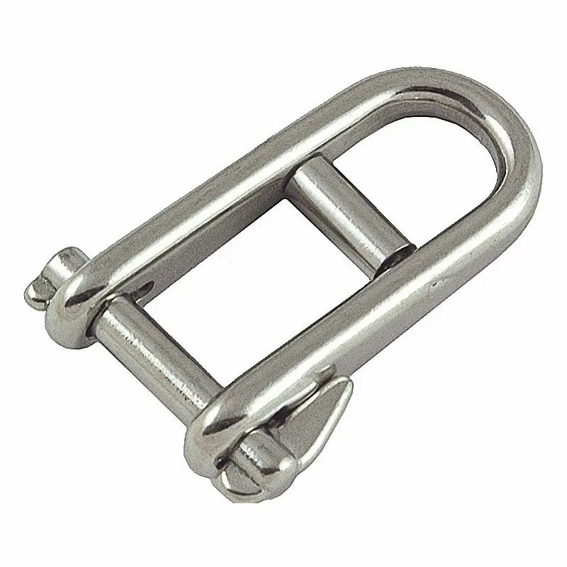 Stainless Steel Key Pin Shackle with Bar