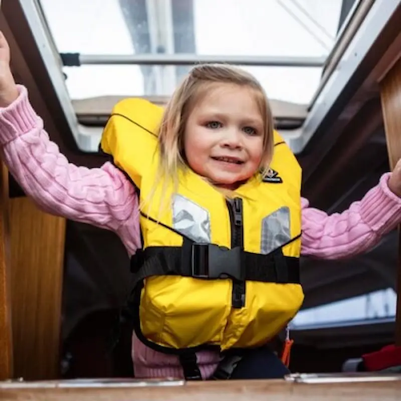 Crewsaver Spiral 100N Child Lifejacket Yellow