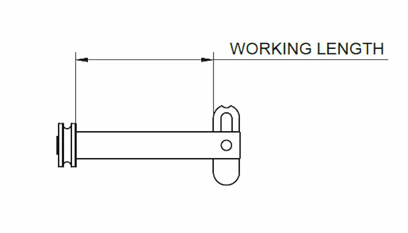 Seasure Drop Nose Pin 316 Stainless Steel