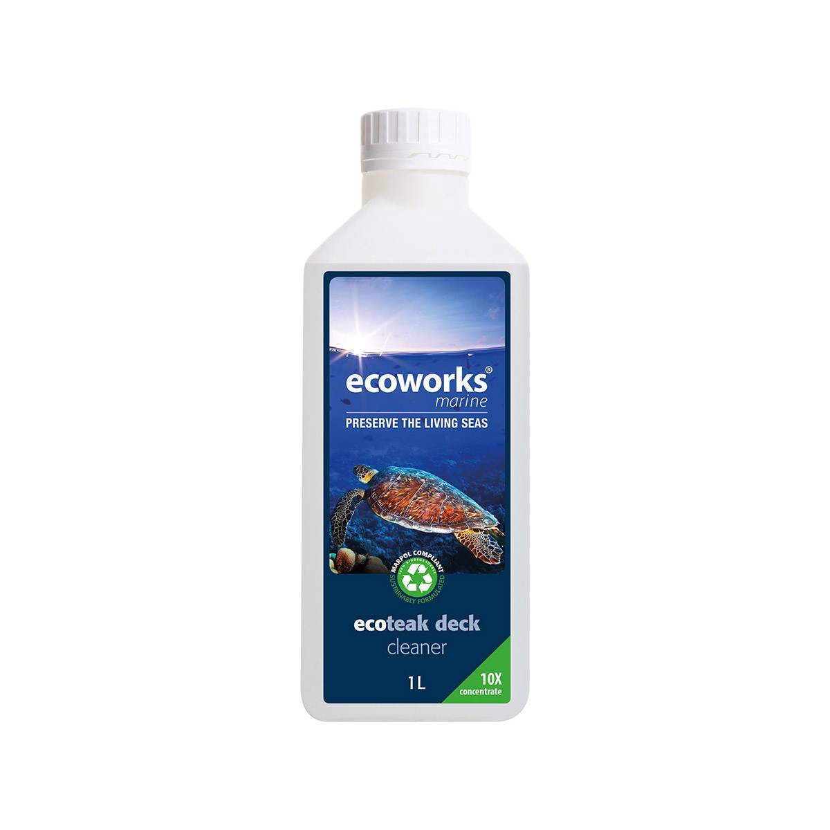 Ecoworks Eco Teak Deck Cleaner 1Ltr