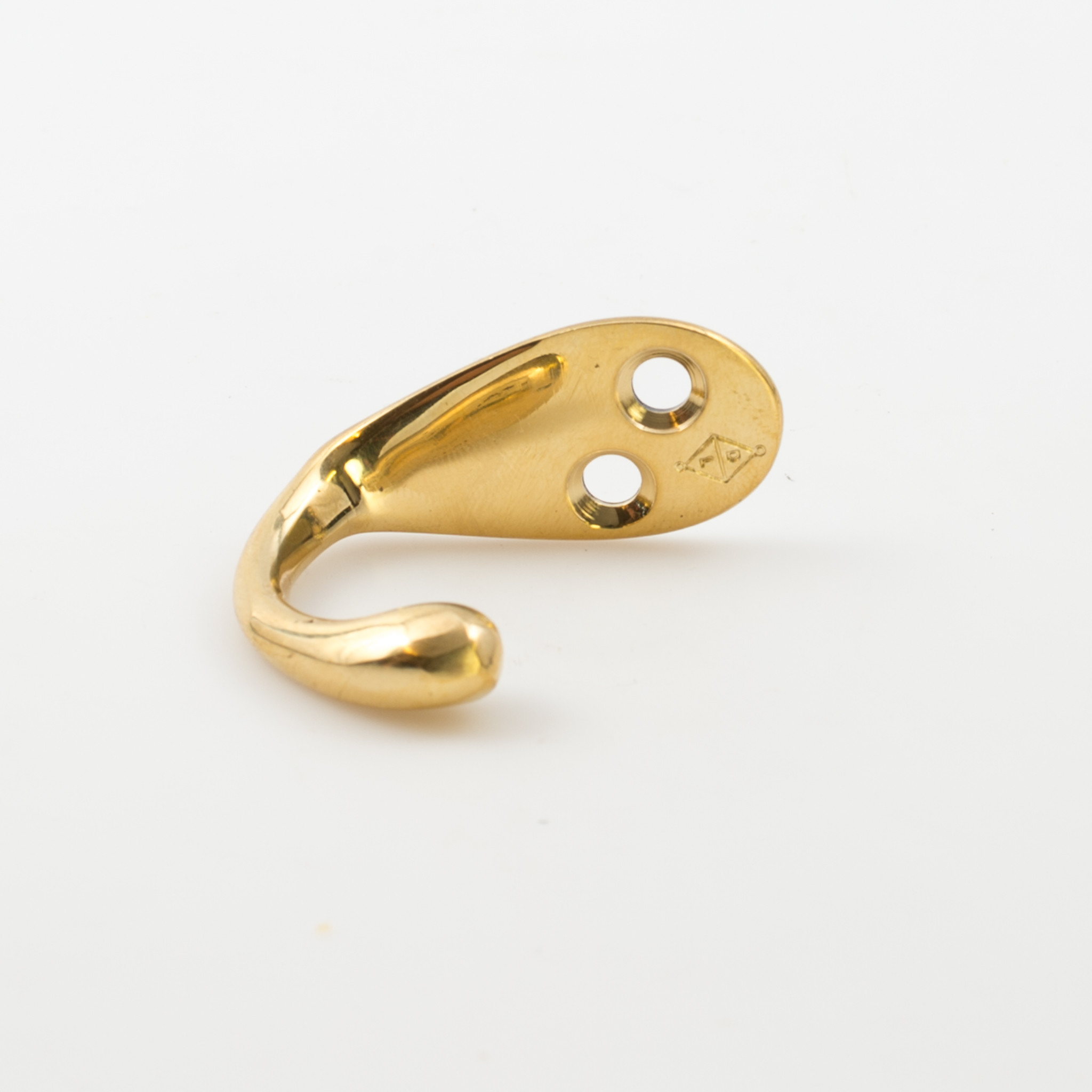 Davey and Co. Coat Hook Brass 2"