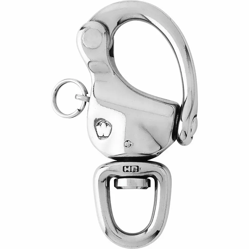 Wichard Forged Stainless Steel Swivel Eye Snap Shackle 70mm 2473
