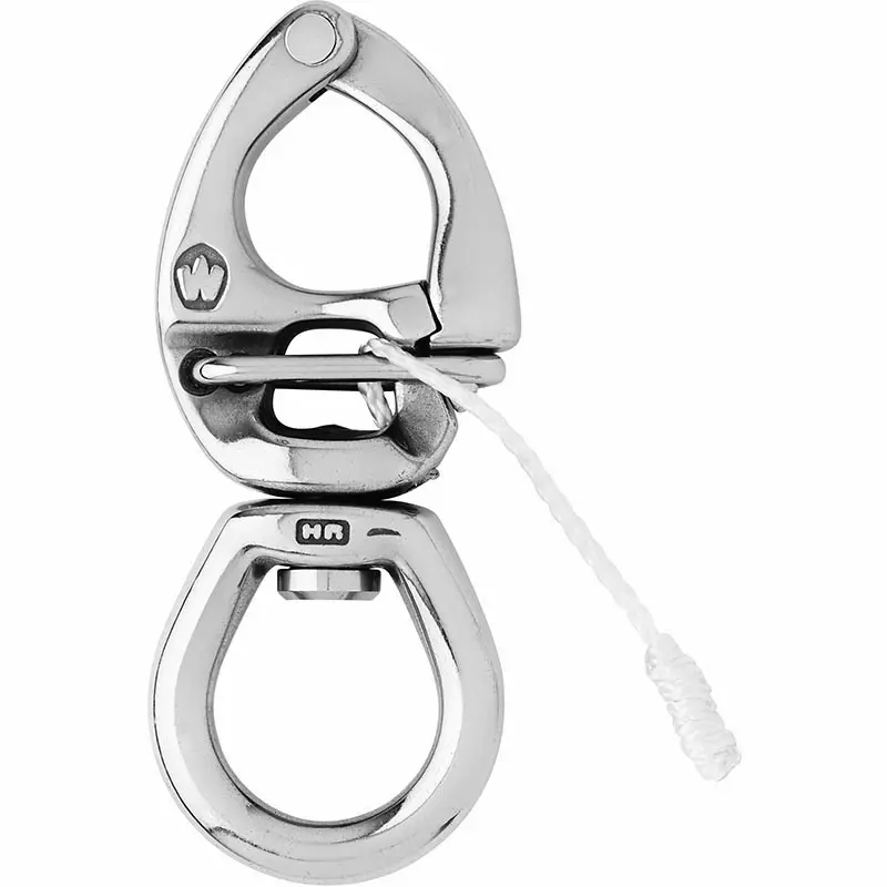 Wichard Forged Stainless Steel Swivel Bail Quick Release Snap Shackle
