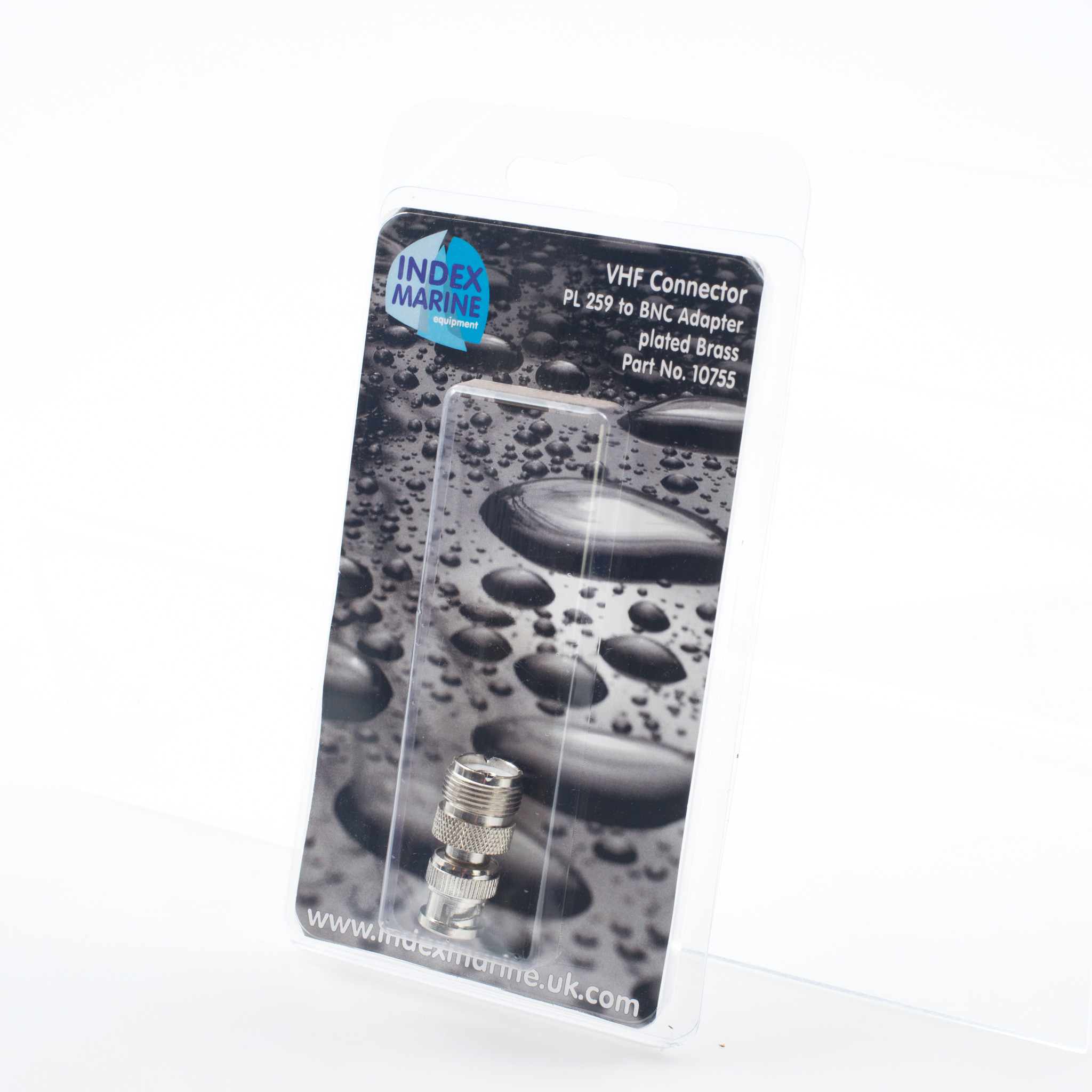 VHF PL259 to BNC Plug Adaptor