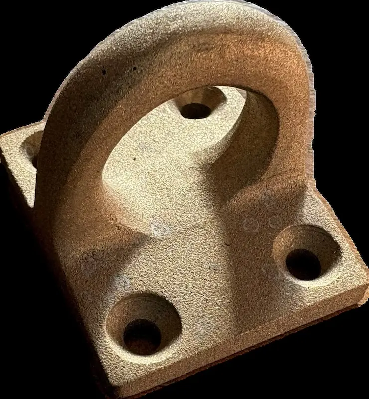 Davey and Co. Padeye Eyeplate Gunmetal Sanded