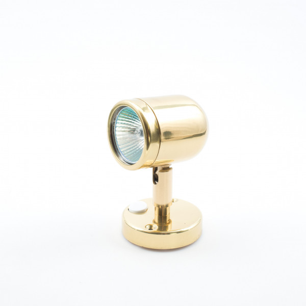 Brass Reading Light 20w hal 12v