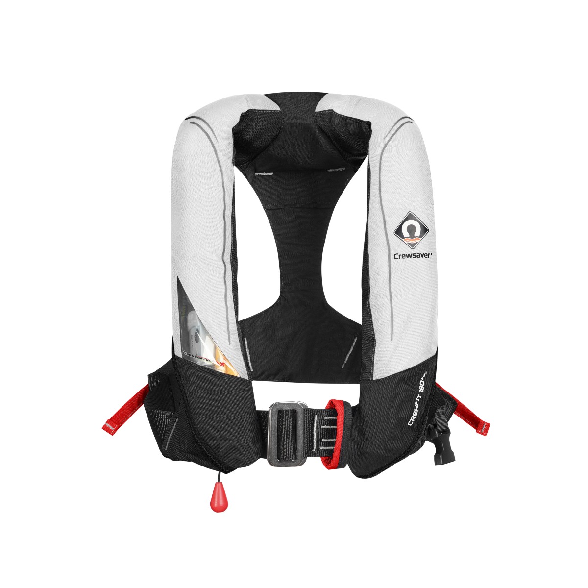 Crewsaver Crewfit 180N Pro Lifejacket Automatic with Harness White/Red