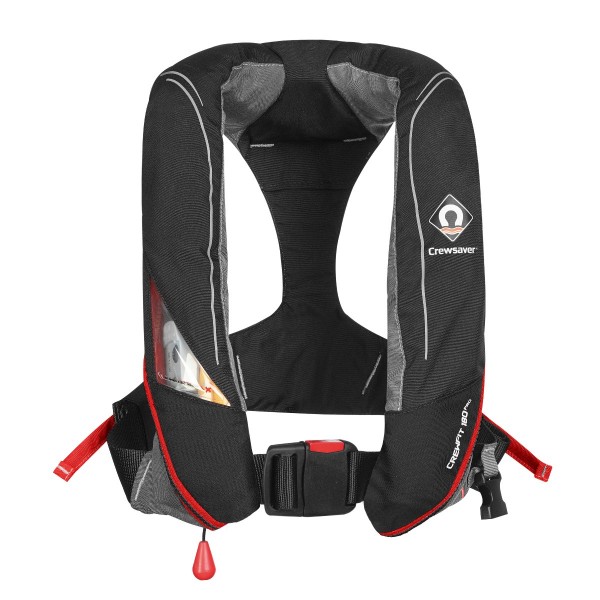 Crewsaver Crewfit 180N Pro Lifejacket Automatic Black/Red