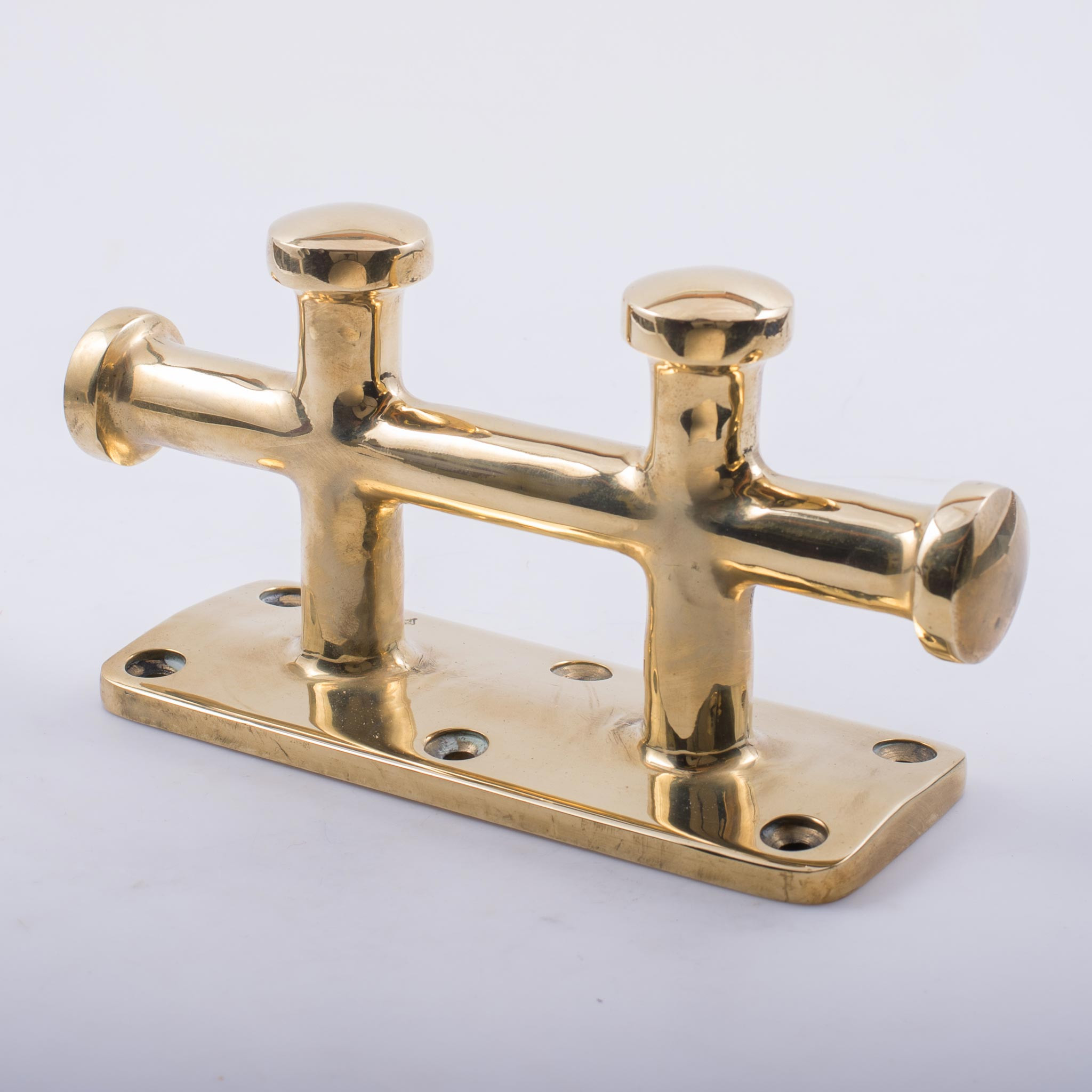 Davey and Co. Crosshead Bollard Brass Cleats, Clutches & Jammers