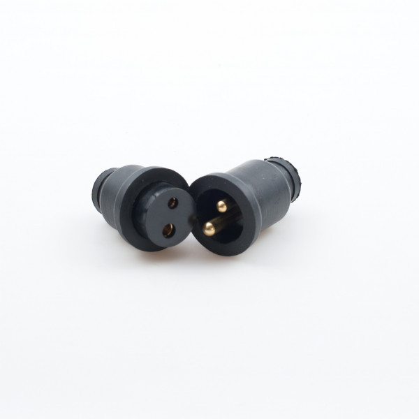Moulded Neoprene Connector 2 Pin 10A