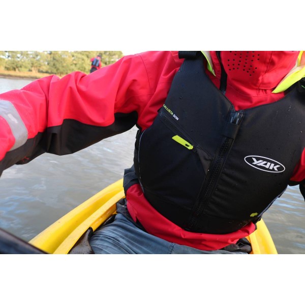 Yak Kallista 50N Buoyancy Aid Black Kayak Canoe Dinghy SUP Paddleboard PFD