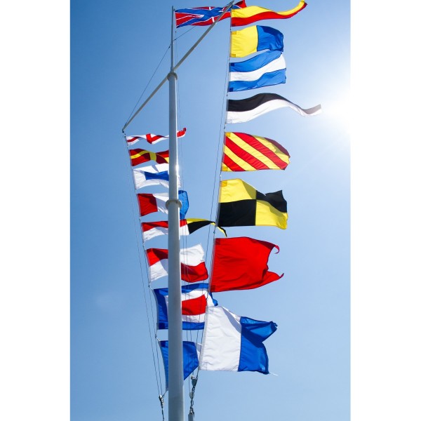 Code Flag Bunting (40 Flags) 15m