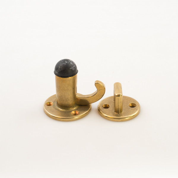 Davey and Co. Door Stop Brass Self Gripping