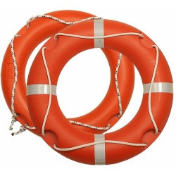 Lifebuoy Round 30"" Orange