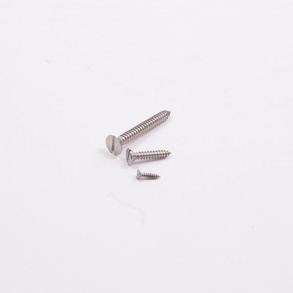 Self Tapping Counter Sunk Slotted Screw A4