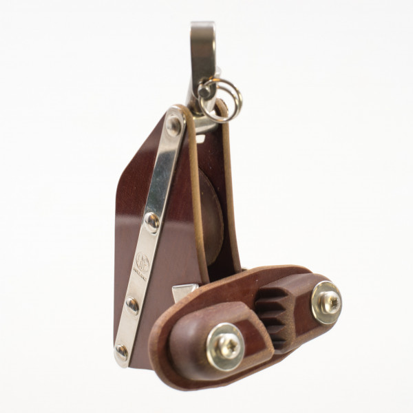 Davey and Co. Fiddle Block Tufnol Becket Cleat Swivel 12mm