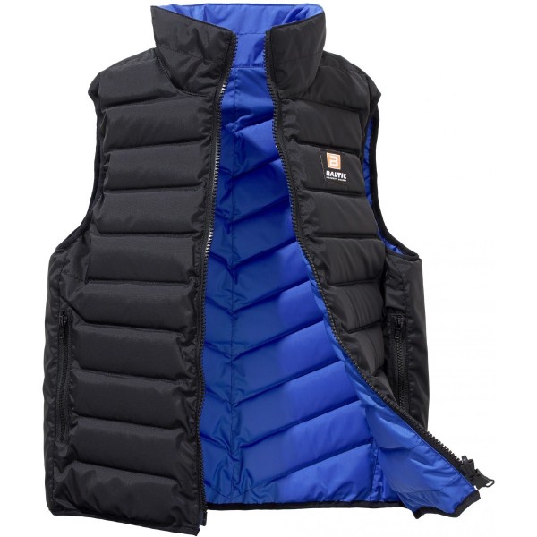 Baltic Surf & Turf Flipper Reversible Gilet Black/Blue Large